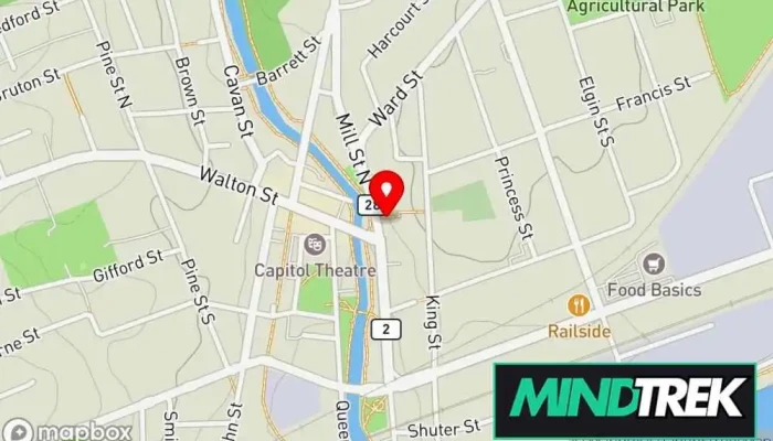 Barefootmind Counselling Psychotherapy Map - Port Hope