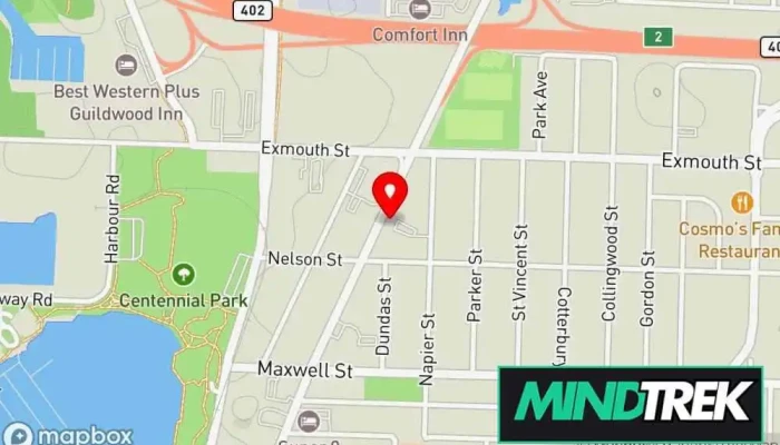 Bridgeview Psychotherapy -    Play Art Talk   Counselling For Kids Teens Adults Map - Sarnia