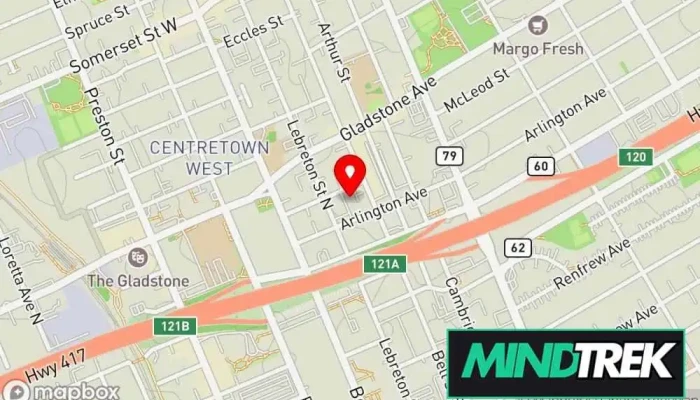 Cc Counselling Services Map - Ottawa