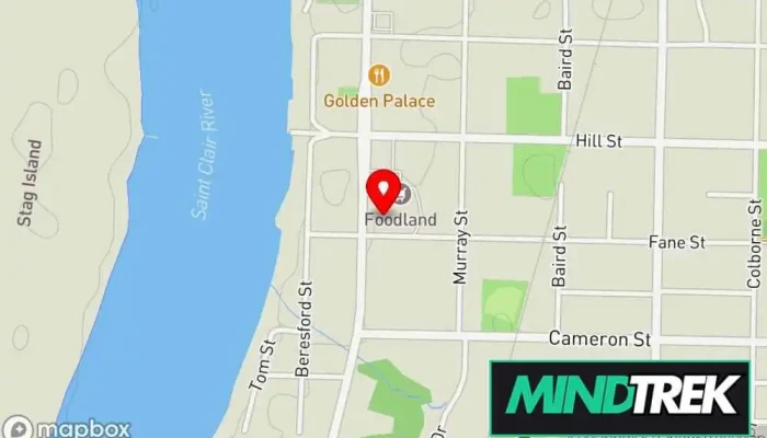 Corunna Chiropractic Massage Map - Corunna