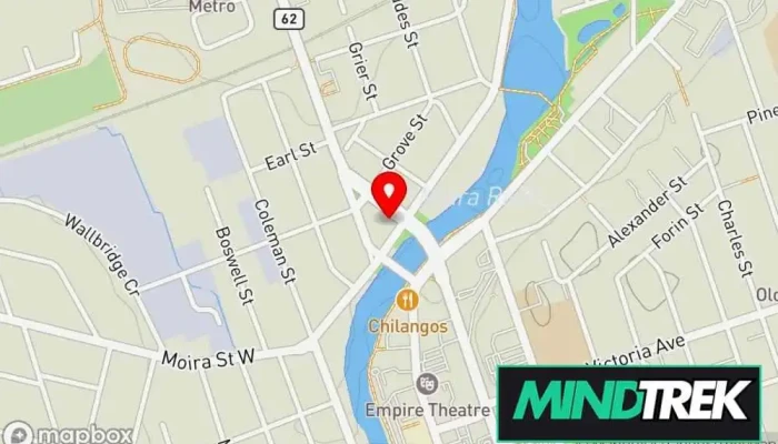 map of Counselling Services Of Belleville & District Family counselor, Social services organization in Belleville