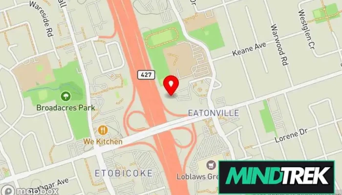 Dr Andrew Wong Psychology Map - Ontario