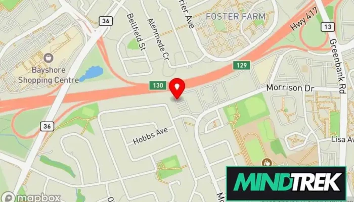 Dr Jane Blouin Map - Ottawa