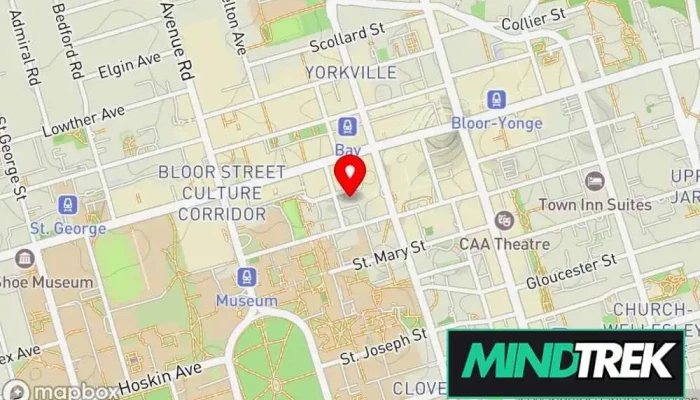 Dr Mariyam Ahmed Associates Registered Psychologists Map - Toronto