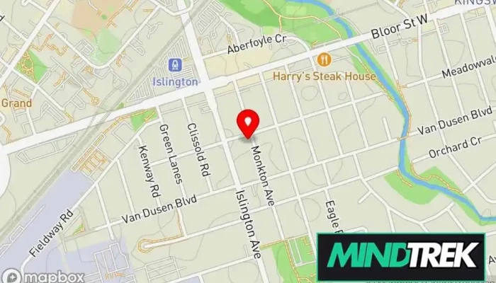 Dr Naomi Tal Map - Etobicoke