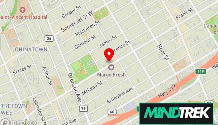 Drice Psychotherapy -    Ottawa Adhd Therapist Map - Ottawa