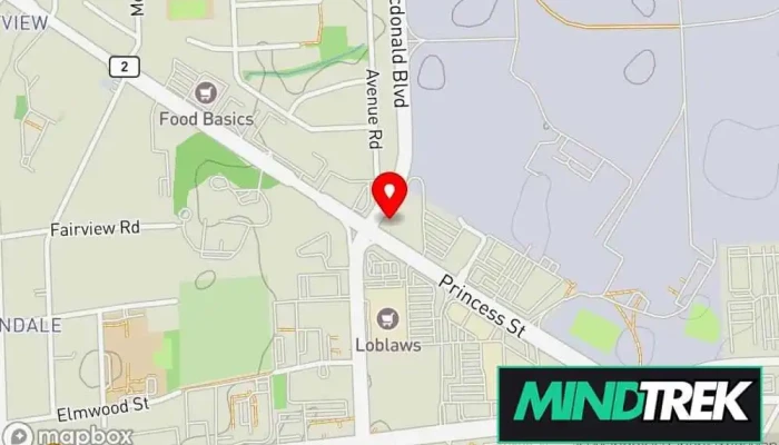 Evolve Therapy Counselling Map - Kingston