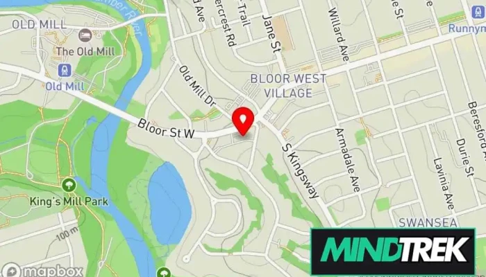 Fiona Downie Psychological Services Map - Toronto