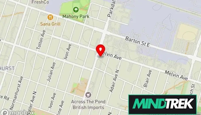 Greenvalley Counselling Services Map - Hamilton