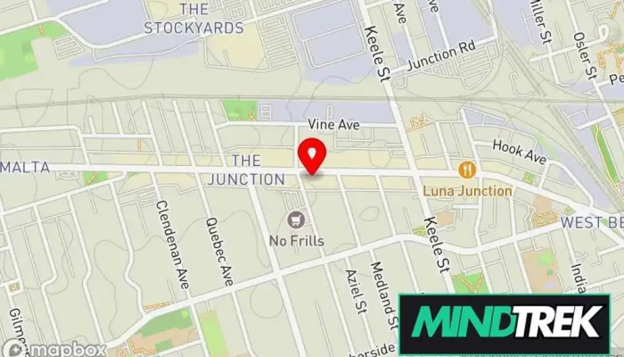 Heyday Therapy Inc Map - Toronto