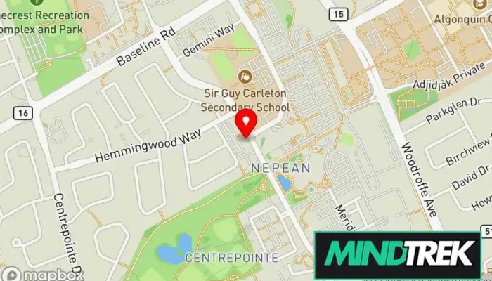 map of June Cunningham Psychologist in Nepean