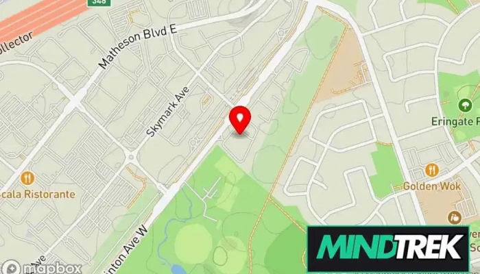 Kennedy Mclean Counselling Psychotherapy Map - Etobicoke