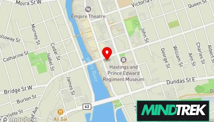 map of Kinpsych Psychology Centre Psychologist in Belleville