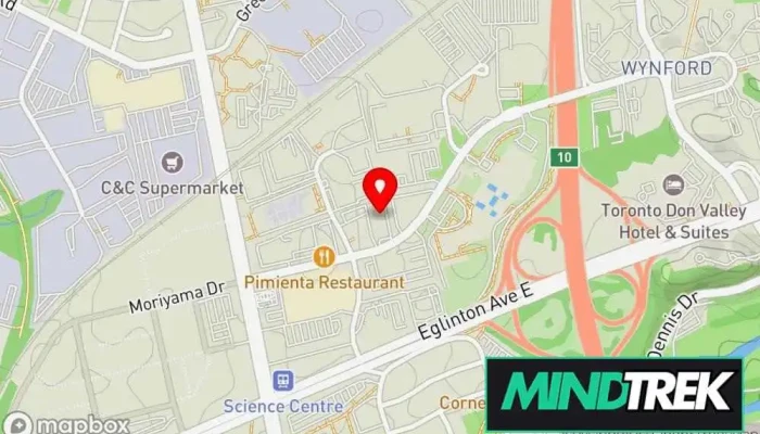 One Peace Therapy -  Map - Toronto