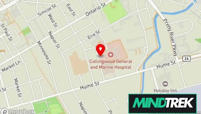 Outpatient Mental Health Services -  Map - Collingwood