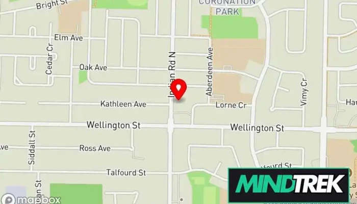 Pace Therapy And Counselling Services Map - Sarnia