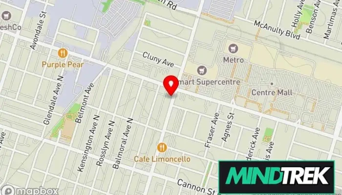 Paper Crane Psychotherapy Services -  Map - Hamilton