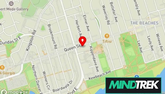 Paper Plane Child Family Psychology Map - Toronto
