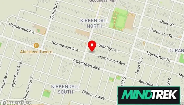 Peaceful Pathways Counselling -  Map - Hamilton