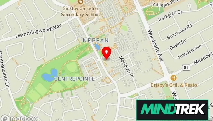 Piyas Place Counselling And Psychotherapy Services Map - Ottawa