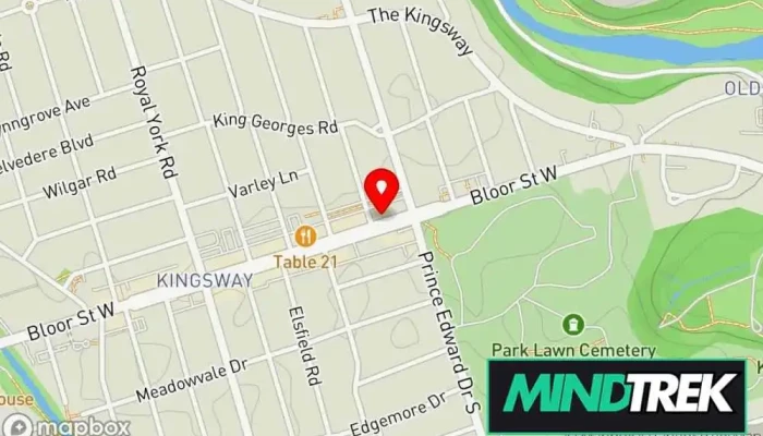 Relational Psychotherapy Karolina Lutkiewicz -  Map - Toronto