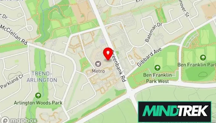 Shine Mental Health Collective -    Greenbank Rd Map - Ottawa