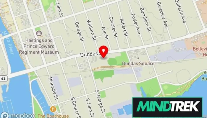map of The Centre for Family Preservation and Wellness Psychotherapist, Counselor, Marriage or relationship counselor, Mental health clinic, Mental health service, Psychologist in Belleville