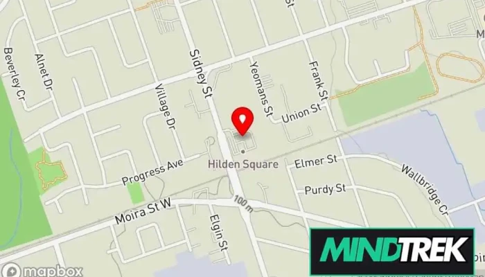 map of The Relationship Centre Marriage or relationship counselor, Mental health service, Psychotherapist, Social worker in Belleville
