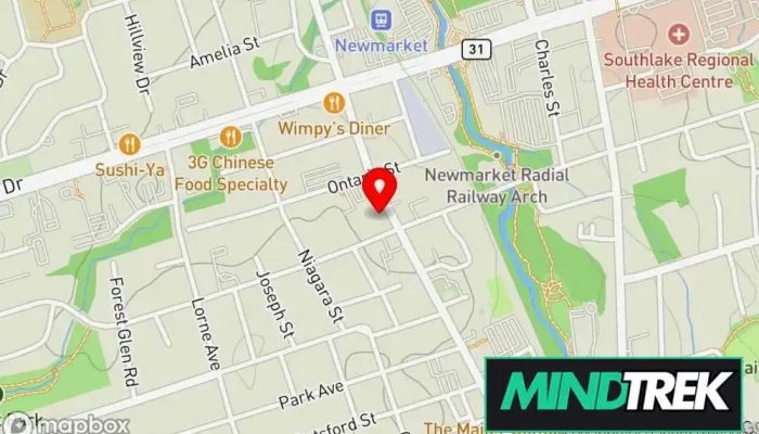 map of The Session Space Psychotherapist in Newmarket