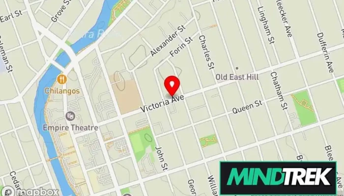 map of Victoria Avenue Counselling & Mediation Centre Family counselor in Belleville
