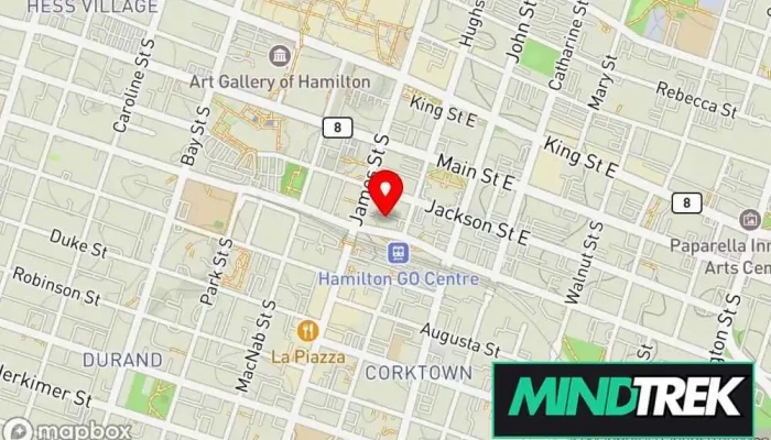 Well Beings Counselling -    Hamilton Map - Hamilton