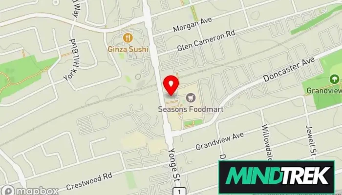 York Region Psychological Services -  Map - Thornhill